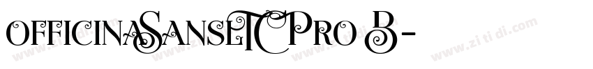 officinaSanslTCPro B字体转换
